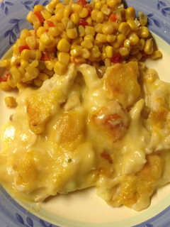 A picture of Easy Chicken Dumpling Casserole.