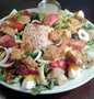 Simple Way Prepare Recipe Tuna Dinner Salad With Crispy Potato Croutons that is  Makes Drooling, Delicious}