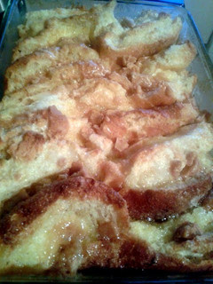 A picture of Scottish Bread and Butter Pudding.