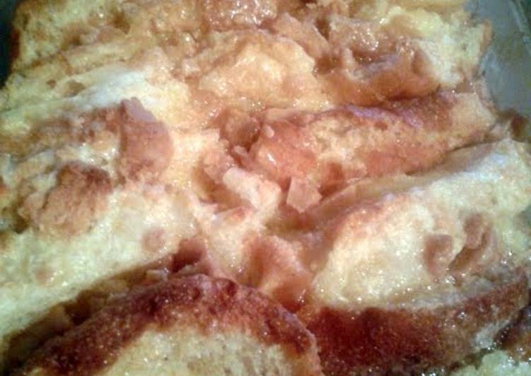 Recipe: Appetizing Scottish Bread and Butter Pudding