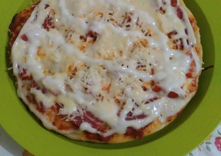  Resep  Pizza  Teflon  beranibaking oleh BundaAldrin Cookpad