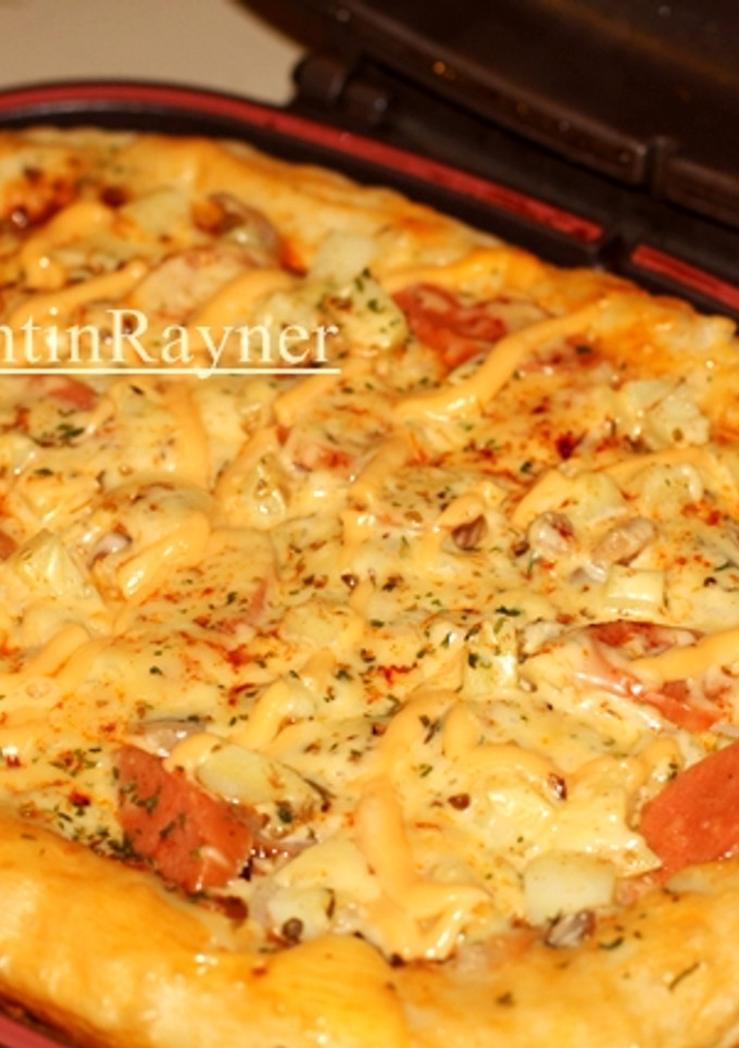 Foto resep Pizza Teflon Happycall praktis empuk No Telur