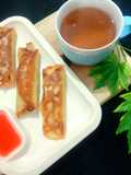 Egg vegetable Roll