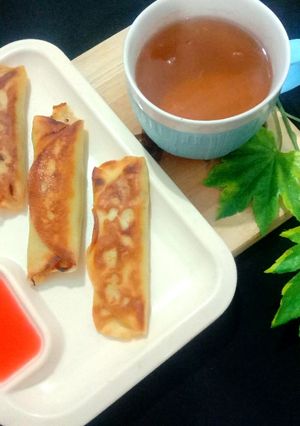 A picture of Egg vegetable Roll.