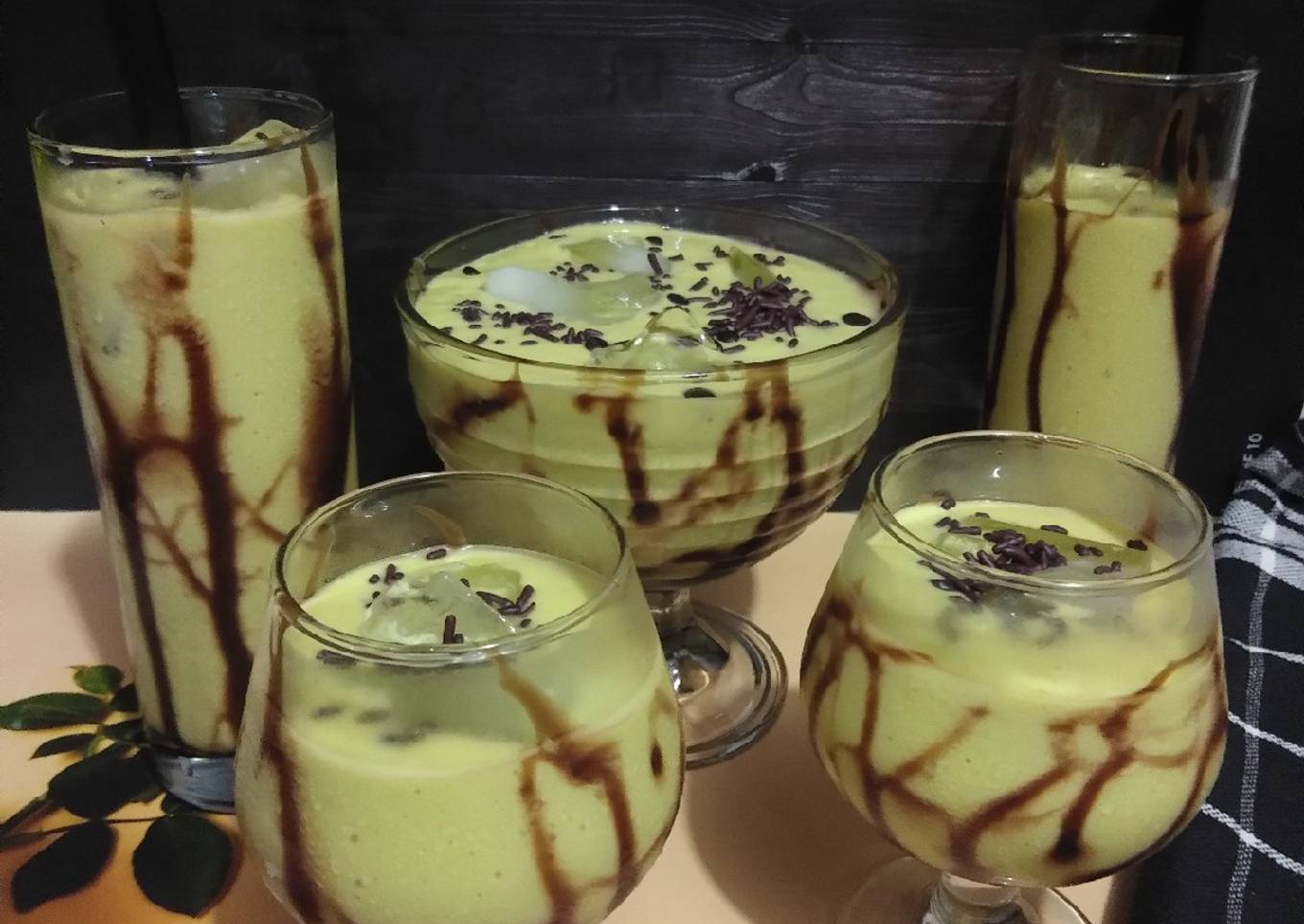Avocado Ice Milk Blend ������