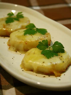 A picture of Yummy Sautéed Nagaimo Yam With Cheese.