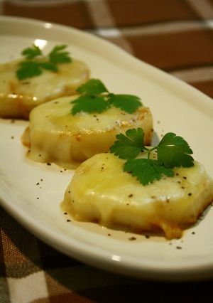 A picture of Yummy Sautéed Nagaimo Yam With Cheese.
