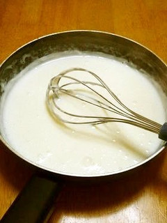 A picture of Butter-Free Healthy White Sauce Made with Rice Flour.