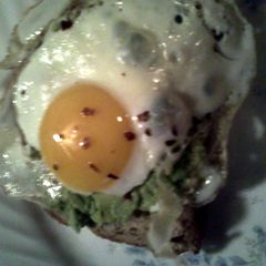 A picture of California Sunrise Toast.