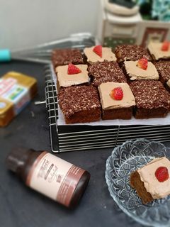 Foto resep Sponge cake potong coklat no emulsifier 🤎