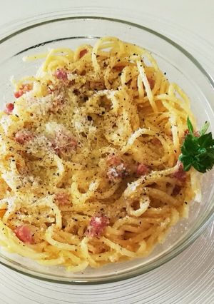 Foto principal de Espagueti a la carbonara básicos