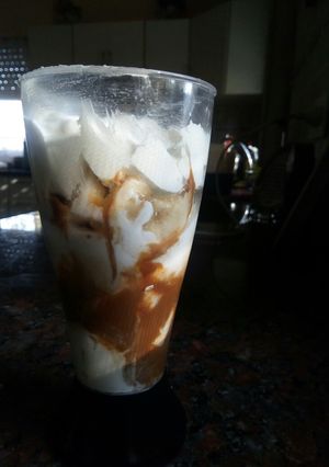 Una foto de Sundae de banana