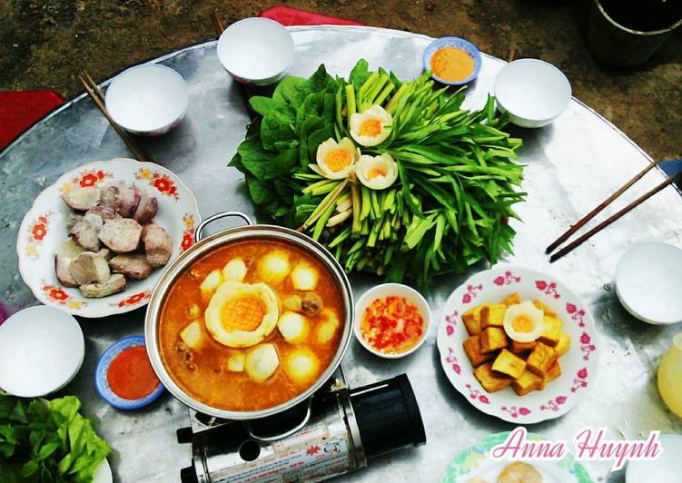 Recipe of Any-night-of-the-week Lẩu vịt nấu chao