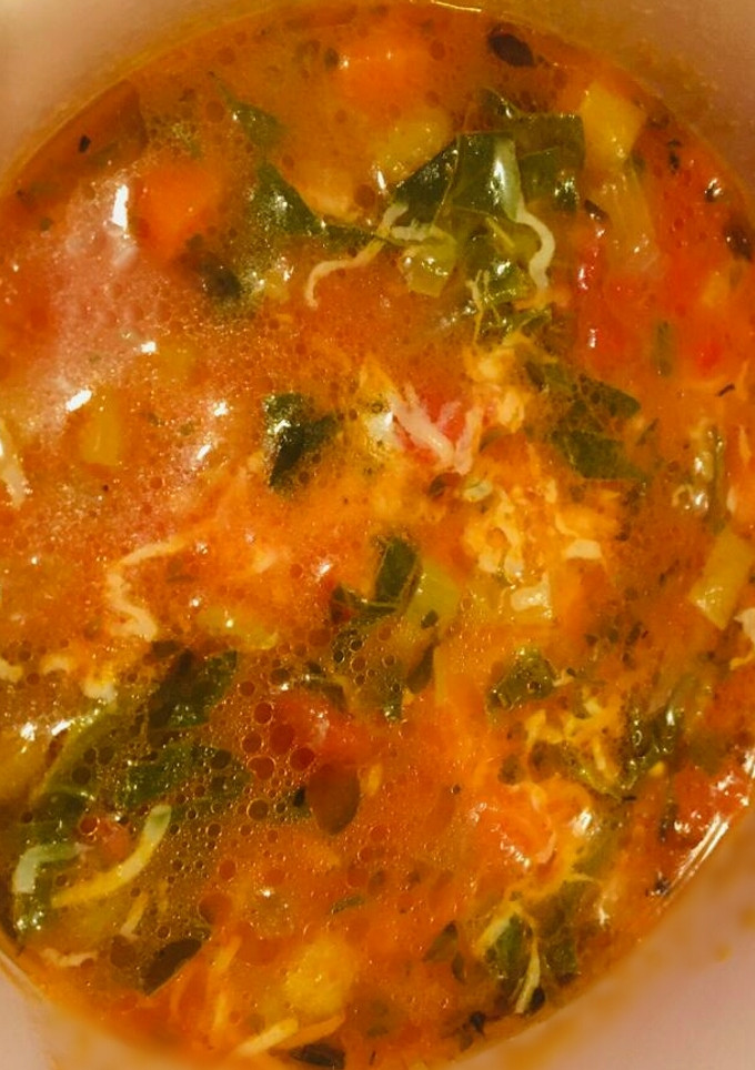 Una foto de Minestrone