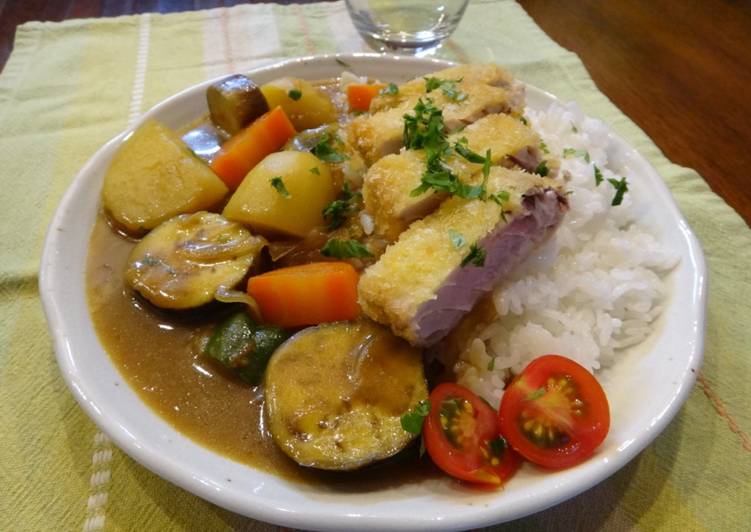 Recipe of Super Quick Homemade Tuna Katsu(cutlet)  Curry