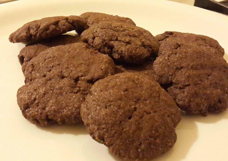 Cocoa and chocolate chip cookies