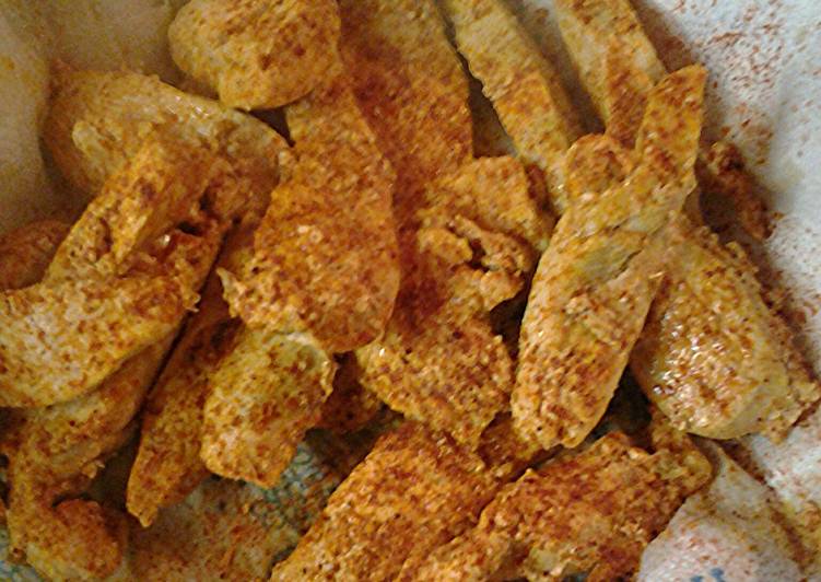 Recipe: Appetizing Naked chicken strips