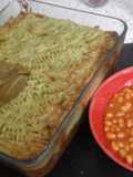 My Peppery Veg Shepherds Pie, with Mash Potato and Broccoli Top 😀