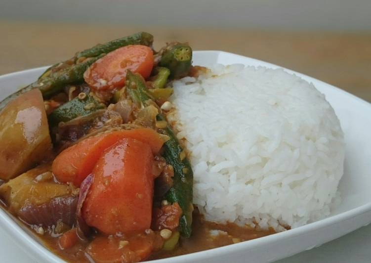 Vegetarian Japanese Curry Rice