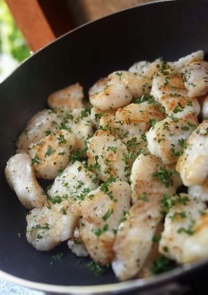 A picture of Lemon and Butter Fried fish.