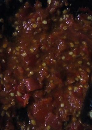 Foto resep Sambel trasi mentahan😊🙏