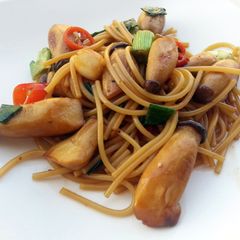 A picture of Spaghetti With Mushroom.