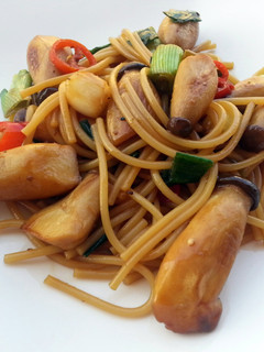 A picture of Spaghetti With Mushroom.