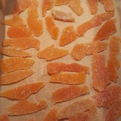A picture of Candied Clementine Peels.