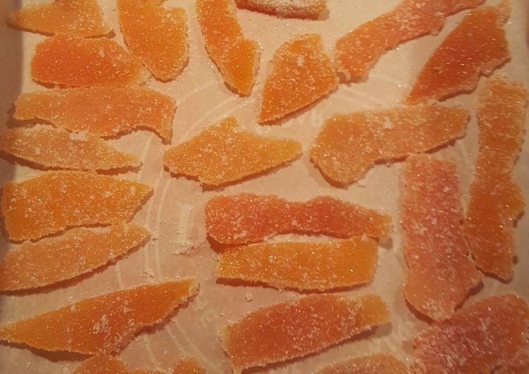 Step-by-Step Guide to Cook Yummy Candied Clementine Peels