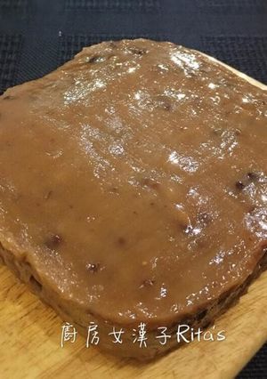 簡易紅豆牛奶年糕 的食譜成品照片