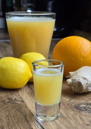 Gyömbérshot recept fotója
