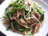 chive sprout stir fry