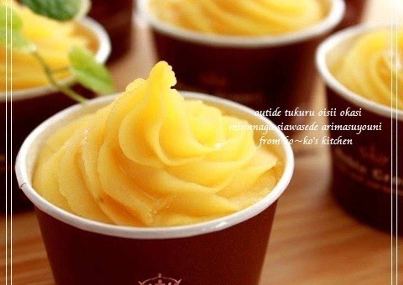 Our family recipe for cooking sweet cream potatoes