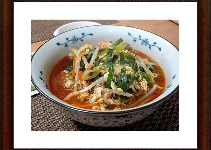 Step-by-Step Guide to Prepare Any-night-of-the-week Yyukhoejang Gukbap - Korean soup