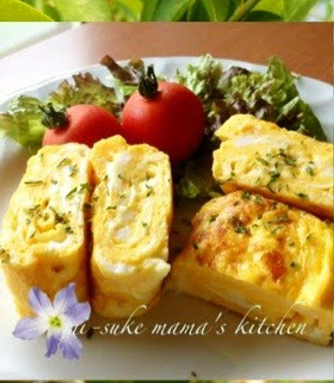 Simple Mayo Cheese Tamagoyaki Recipe by cookpad.japan