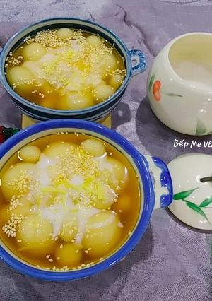 Hình của món Chè trôi nước nhân dừa đậu xanh.