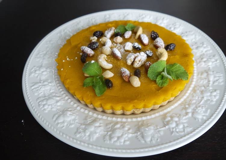 No-Bake Kabocha Tart