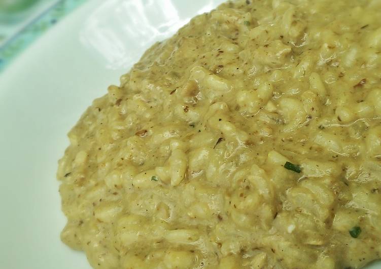 Steps to Prepare Award-winning Creamy porcini mushrooms risotto