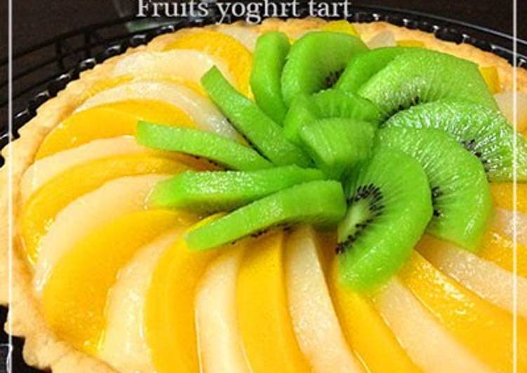 Recipe of Favorite Fruit and Yogurt Custard Tart