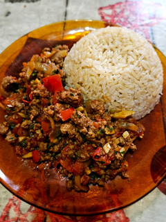 Una foto de Carne Picada Acompañamiento