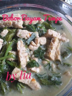 Foto resep Bobor Bayam Tempe