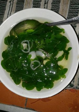 Foto resep Sayur bening daun kelor