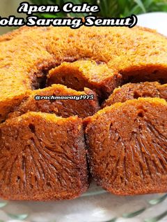 Foto resep 163.Apem Cake (Bolu Sarang Semut)