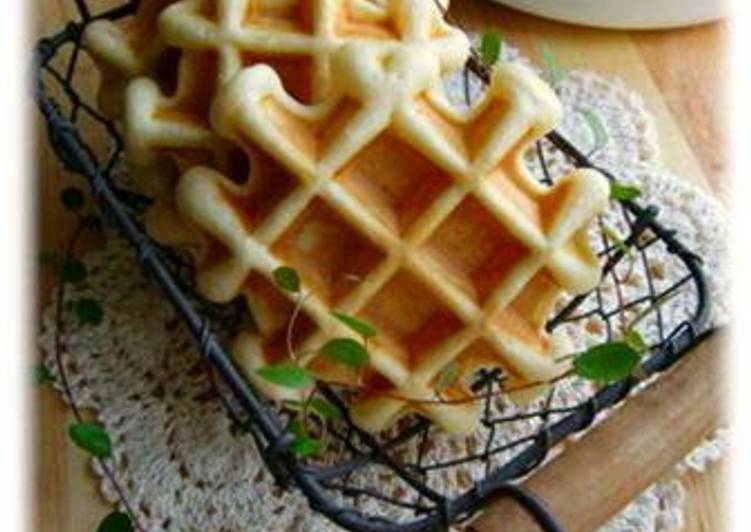 Recipe of Speedy My Simple Butter-Free Waffles