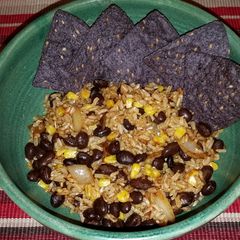 A picture of Burrito bowl - vegan.
