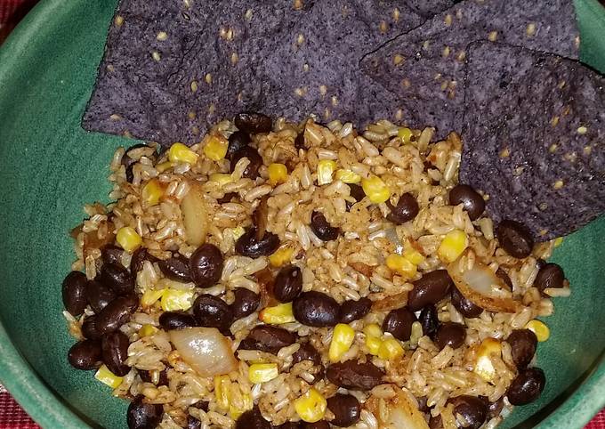 burrito bowl vegan recipe main photo