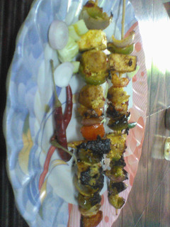 A picture of Paneer tikka.