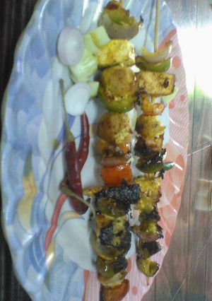 A picture of Paneer tikka.