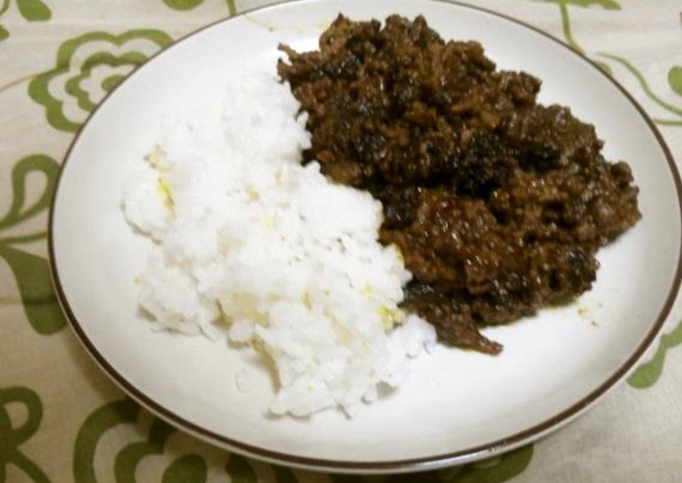 Extremely Easy Dry Curry