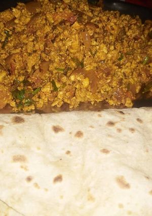 A picture of Egg Bhurji.
